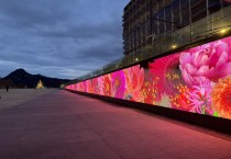 광화문 해치마당, 빛 담은 꽃길  미디어아트