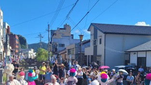 일본 쓰시마 이즈하라항 축제,조선통신사 재현
